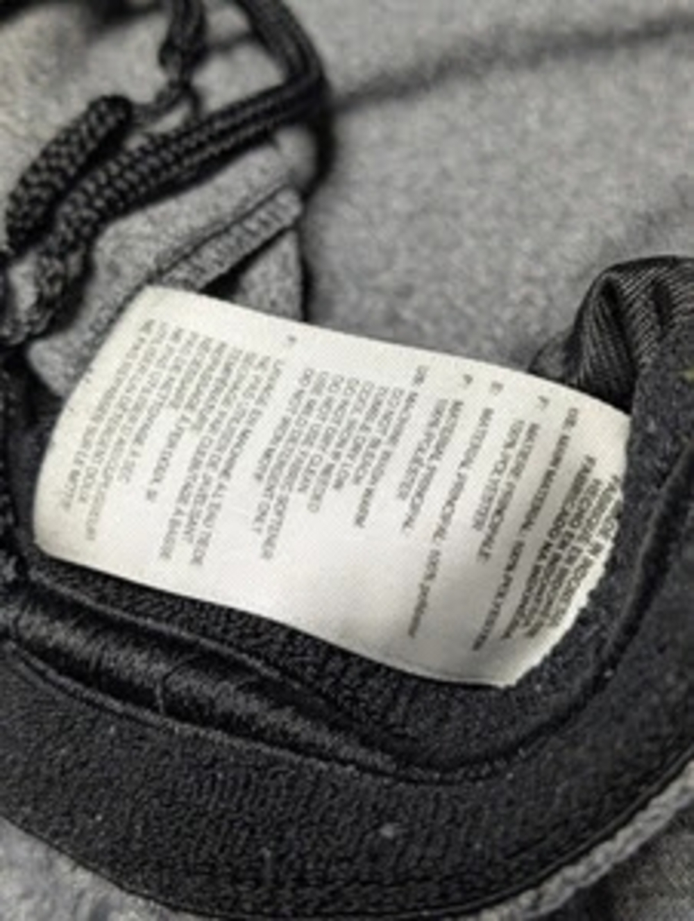 Adidas Tricot Joggers Mens Large Side Stripes Ankle Cuffs Drawstring Gray + Blac - Picture 4 of 15